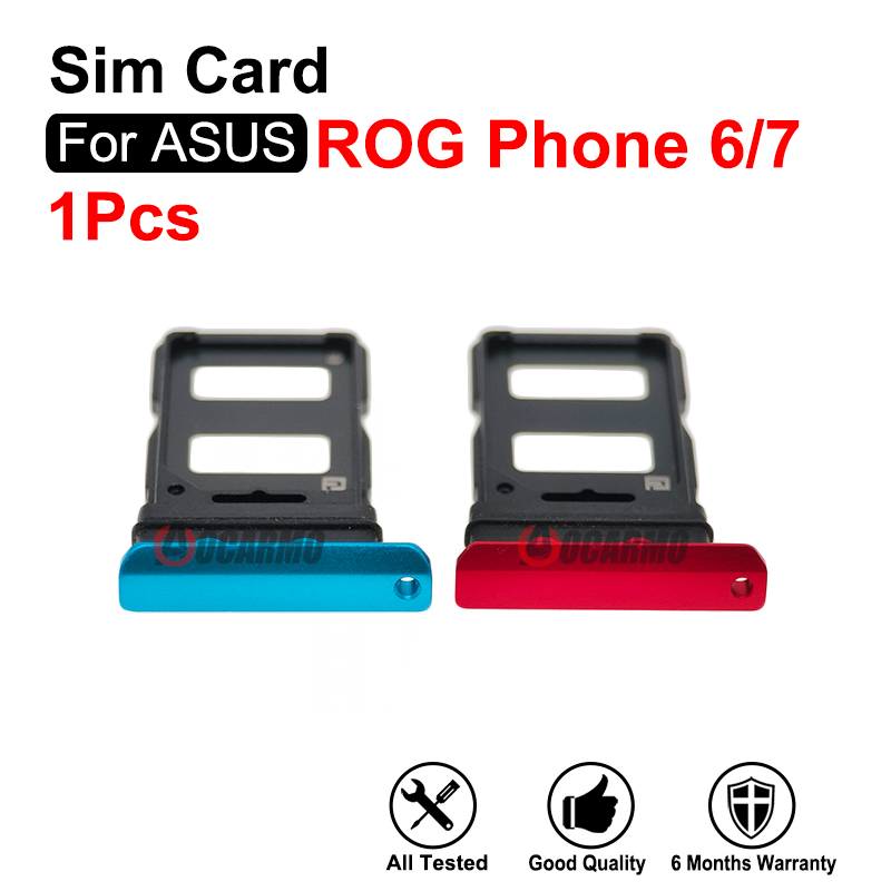 Gaming Console Mobile - Blue Red Sim Tray For ASUS