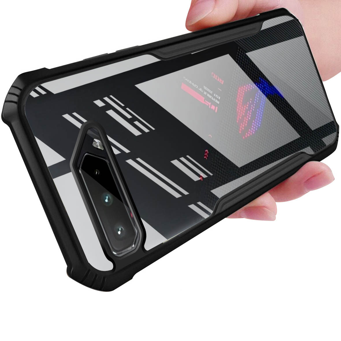 Gaming Console Mobile - For ROG Phone 5 Case Black