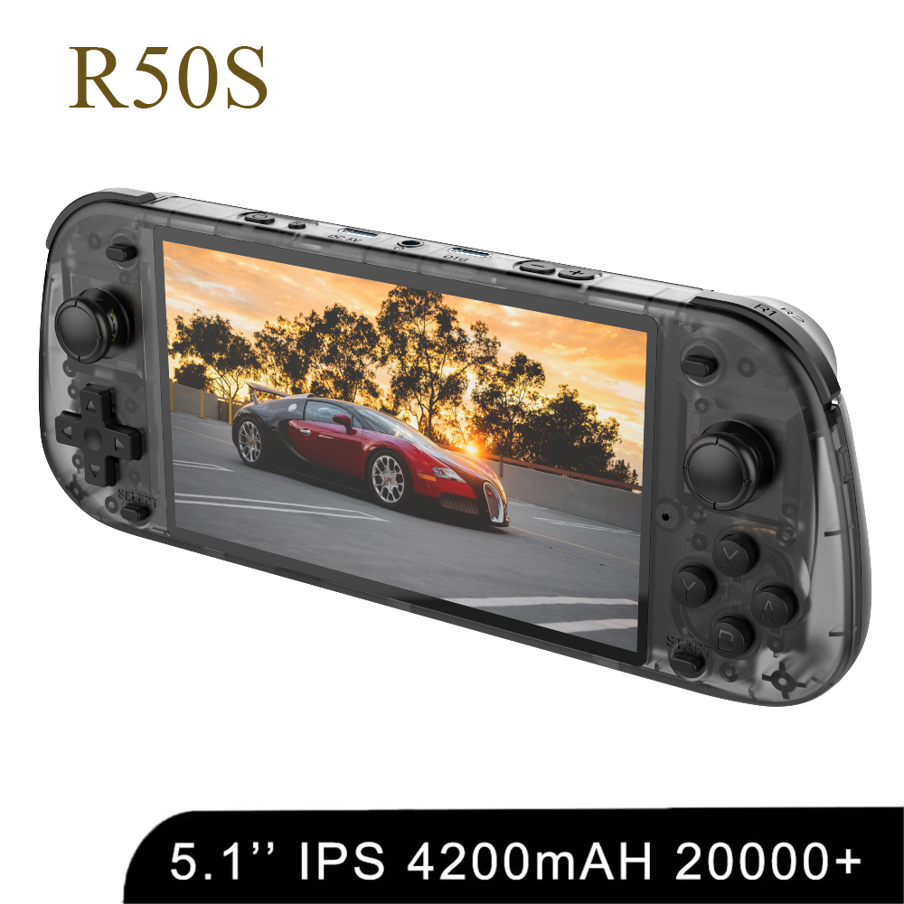 Gaming Console Youtube - 5.1inch New R50S Retro Handheld Video