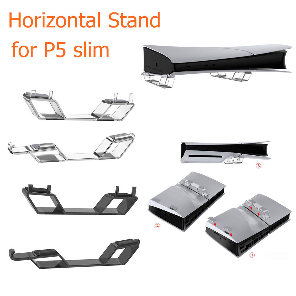 Gaming Console Mobile - Horizontal Stand for PS5 Slim Digital/Disc