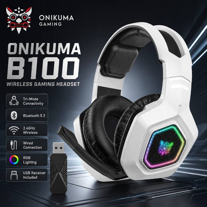 ONIKUMA B100 Wireless Gaming H - đánh giá và giá Gaming Console In Amazon