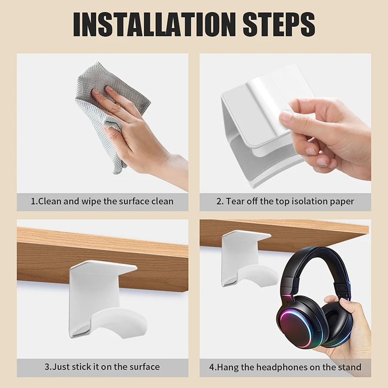 Universal Headphone Stand Adhe - đánh giá và giá Headset Gaming Console