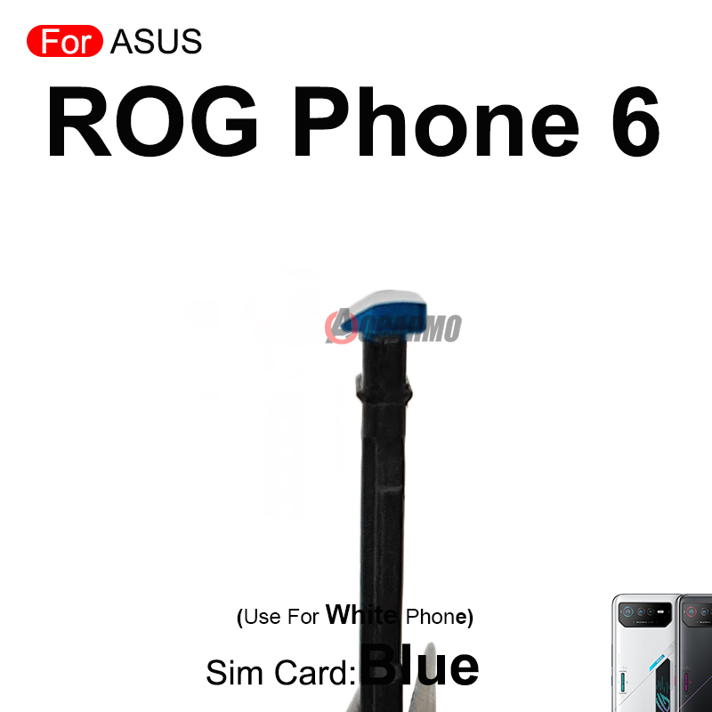 Blue Red Sim Tray For ASUS ROG - đánh giá và giá Gaming Console Mobile