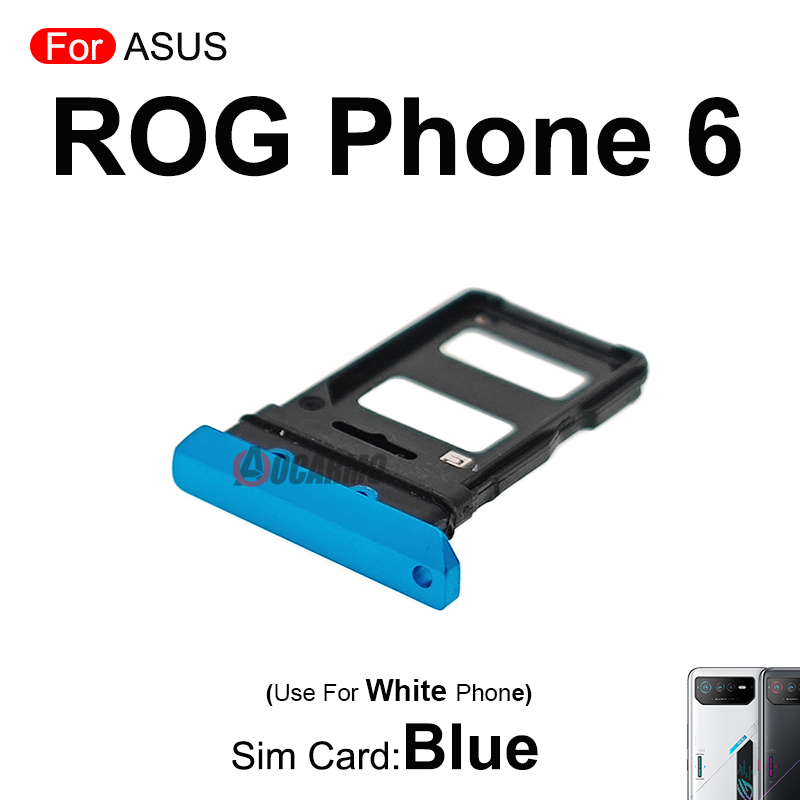 Blue Red Sim Tray For ASUS ROG - đánh giá và giá Gaming Console Mobile