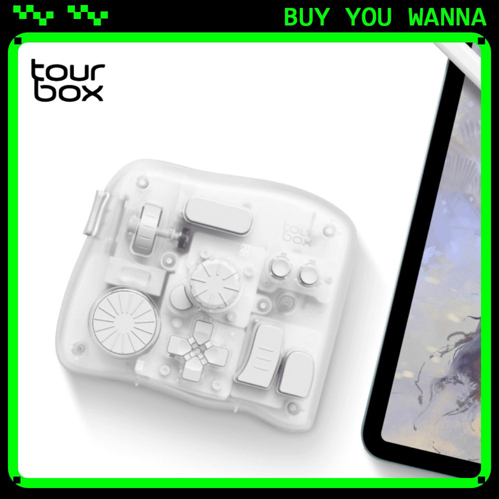 New TourBox Elite Plus Bluetoo - đánh giá và giá Gaming Console Drawing