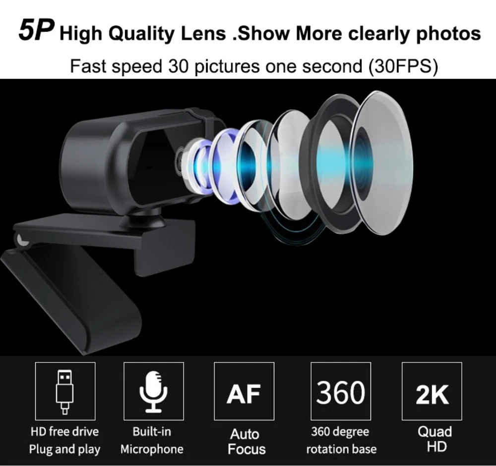 4K 2K Autofoucs Webcam 30fps F - đánh giá và giá Gaming Console Youtube