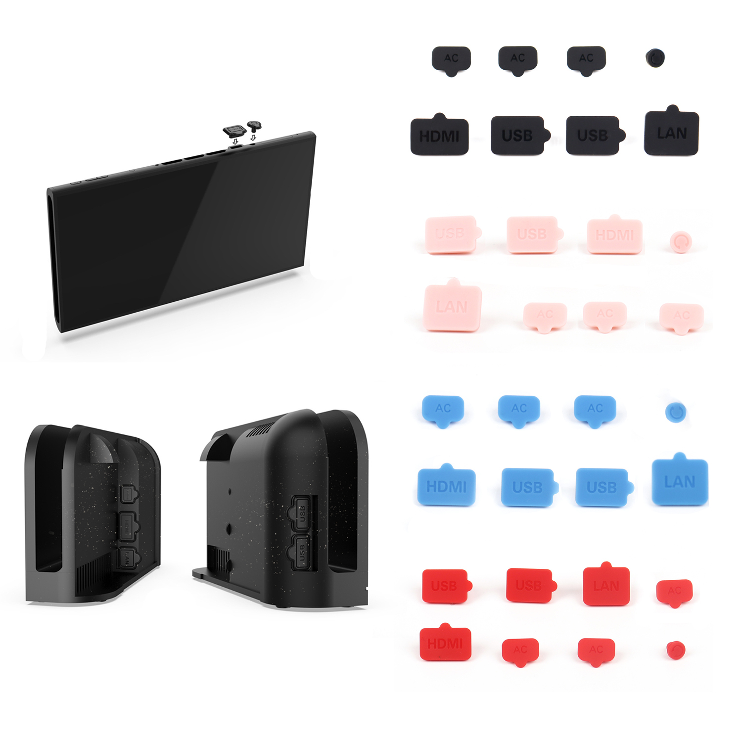 Anti-Dust Plug Silicone USB HD - đánh giá và giá Gaming Console Nintendo Switch 2