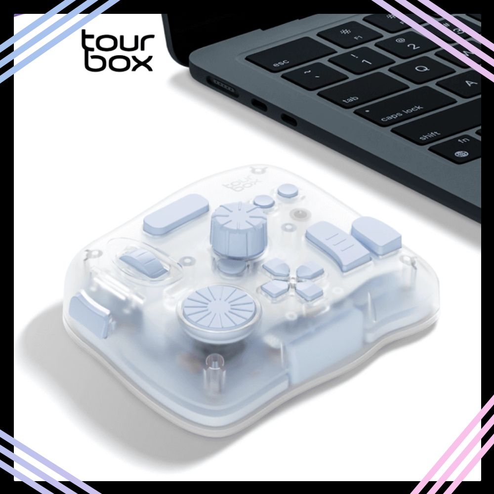 New TourBox Elite Plus Bluetoo - đánh giá và giá Gaming Console Drawing