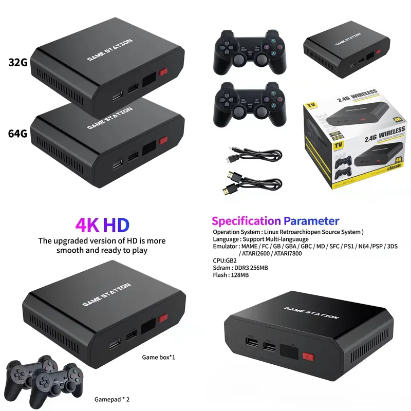 M8plus HD Video Game Console B - đánh giá và giá Gaming Console Games