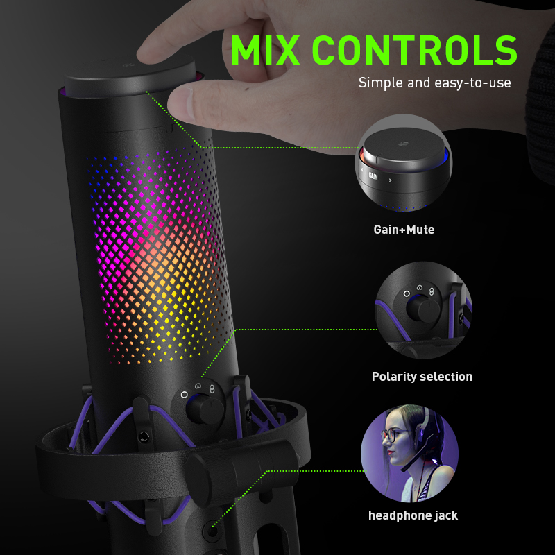 USB Desktop Condenser Wired Mi - đánh giá và giá Gaming Console Youtube
