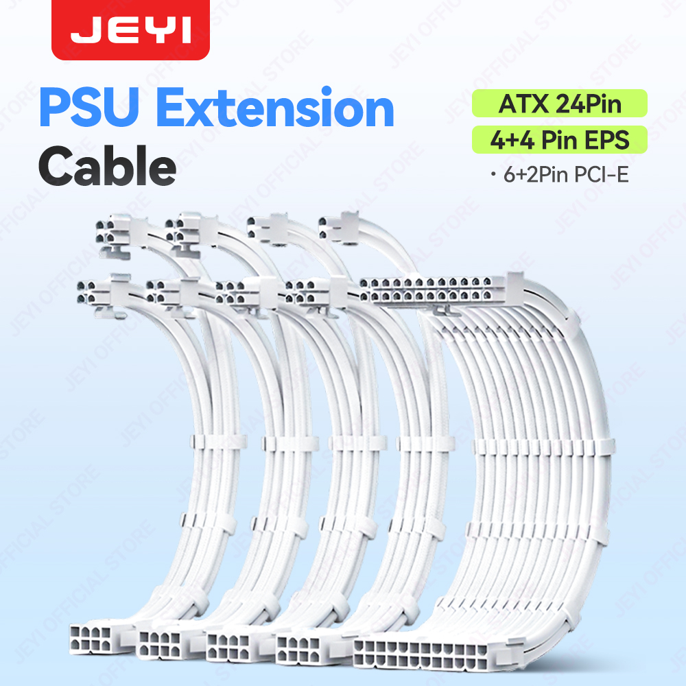 JEYI PSU Extension Cable Kit-2 - đánh giá và giá Console Gaming Pc Case