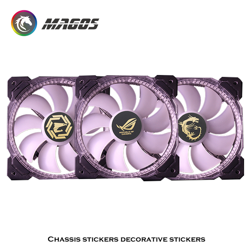3 Cái/lốc ROG MSI AORUS 12CM Q - đánh giá và giá Console Gaming Pc Case