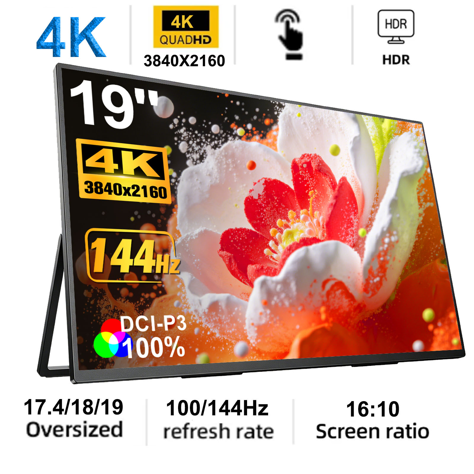 4K Gaming Portable Monitor 17. - đánh giá và giá Gaming Console Connect With Phone