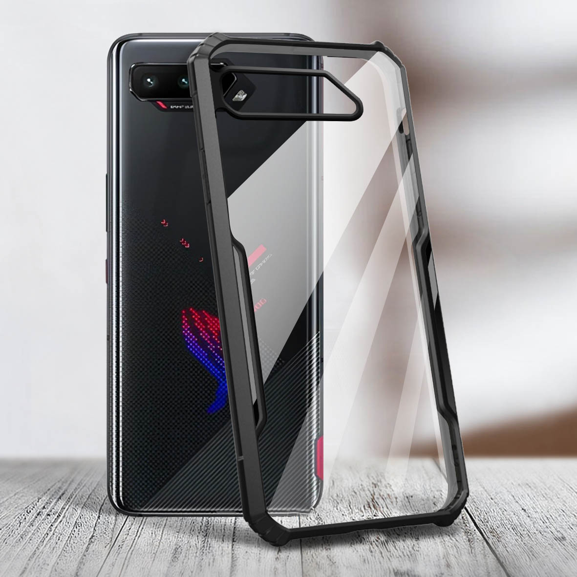 For ROG Phone 5 Case Black Ant - đánh giá và giá Gaming Console Mobile