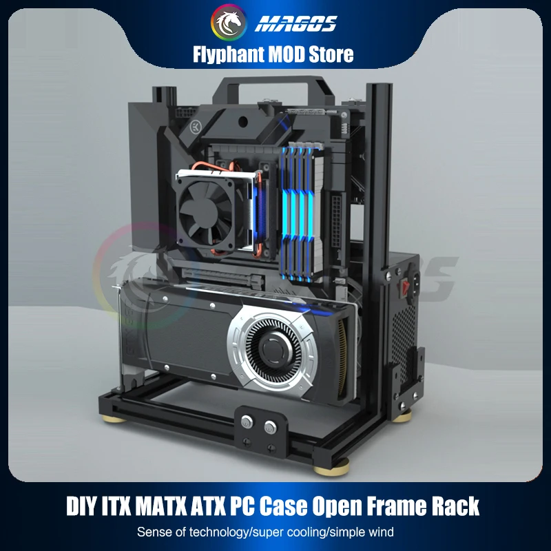 DIY Gamer Cabinet ITX MATX ATX - đánh giá và giá Console Gaming Pc Case