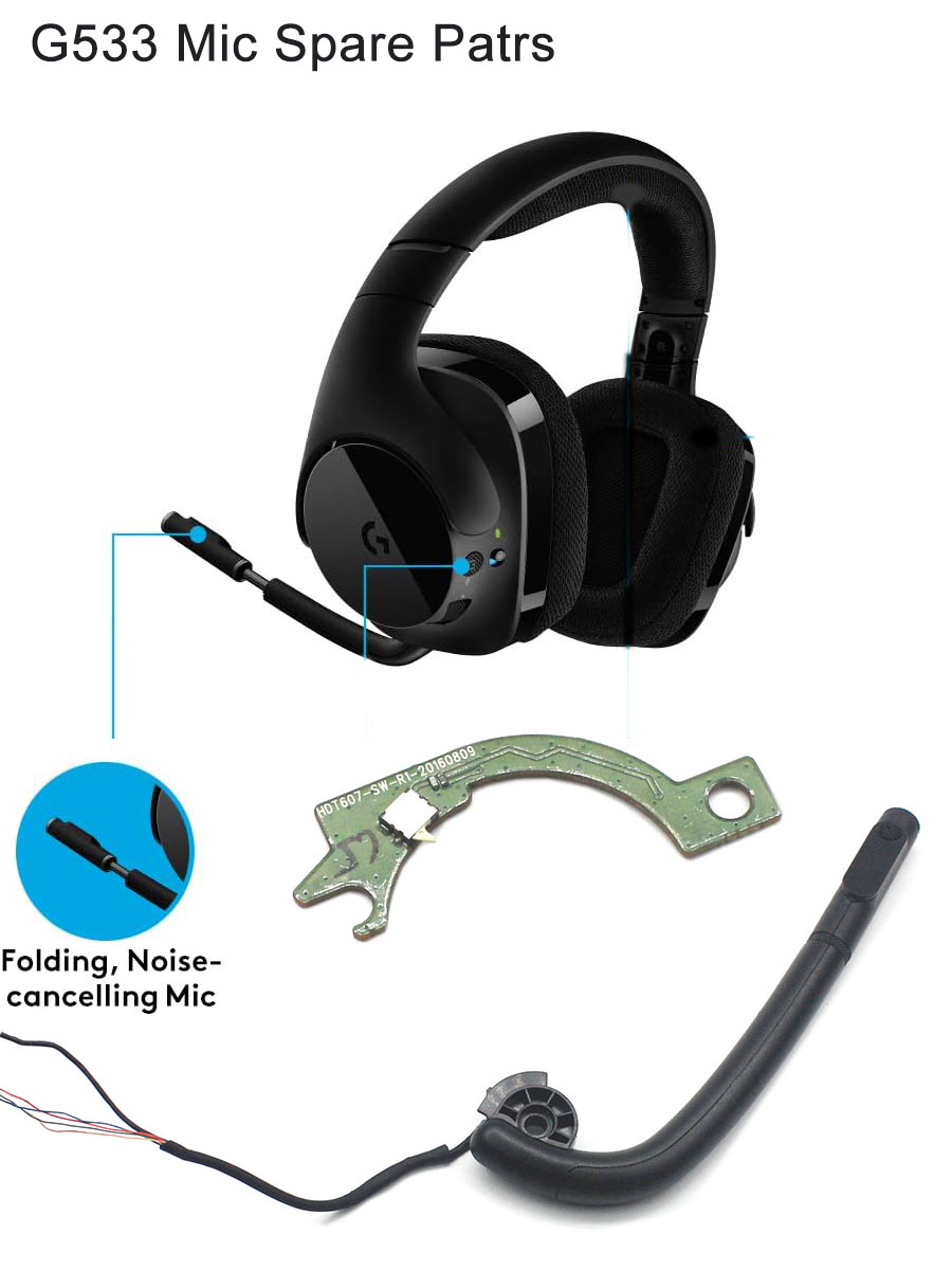 A Replacement Microphone Part  - đánh giá và giá Headset Gaming Console