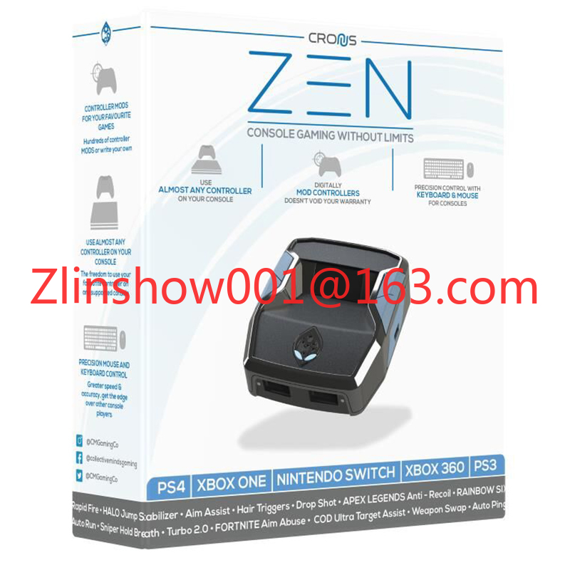 Cronus ZEN MAX2 Game Adapter C - đánh giá và giá Console Gaming Without Limits Zen