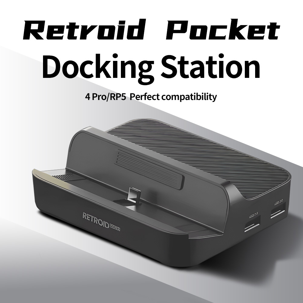 Retroid Pocket 5 Docking Stati - đánh giá và giá Gaming Console Station