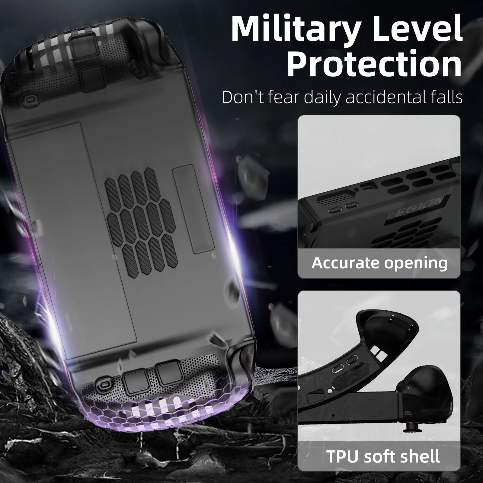 TPU Case for Lenovo Legion Go  - đánh giá và giá Gaming Console Lenovo