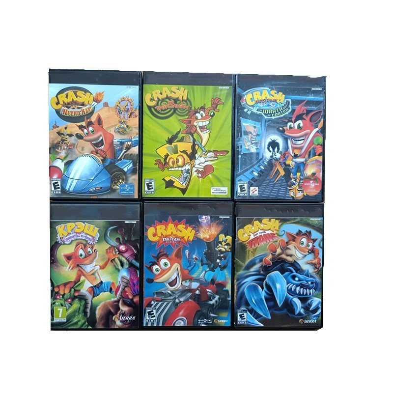 PS2 Copy Game Disc Crash Bandi - đánh giá và giá Gaming Console Station